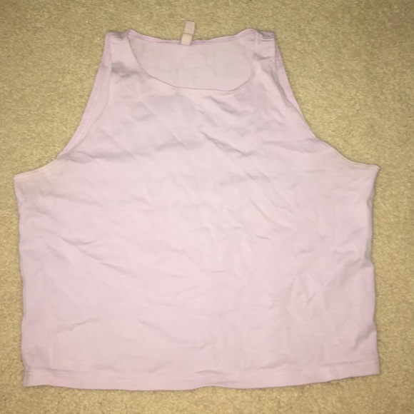 emma and sam LF lilac crop top