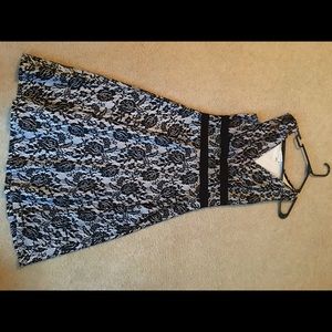 Black and white Lace