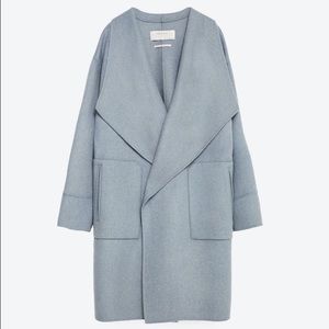 New!! Zara Wool Coat, Handmade, Size M, $169