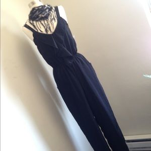 Metaphor Adorable black pants jumper with pockets