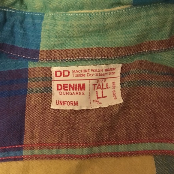 Cute Japanese plaid blouse from soho NYC - Picture 2 of 3