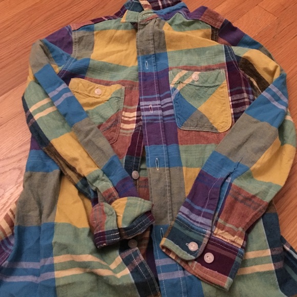 Cute Japanese plaid blouse from soho NYC - Picture 3 of 3