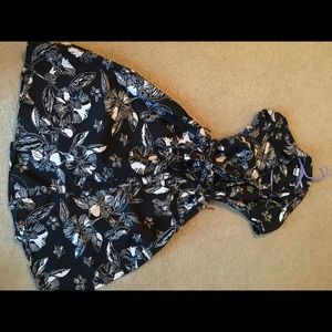 Black & white spring dress