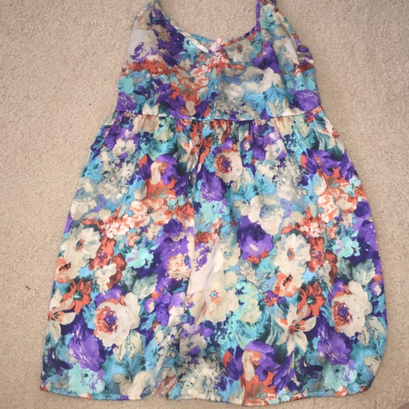 Lf Mika + Gala floral satin romper
