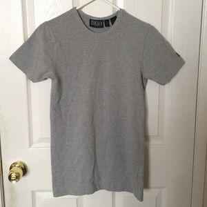 Gray t-shirt dress