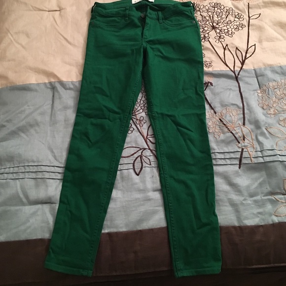 Green Abercrombie & Fitch Jeans