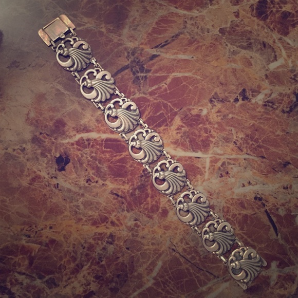 Antique sterling silver bracelet