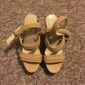 Braided Ankle Wrap Sandals