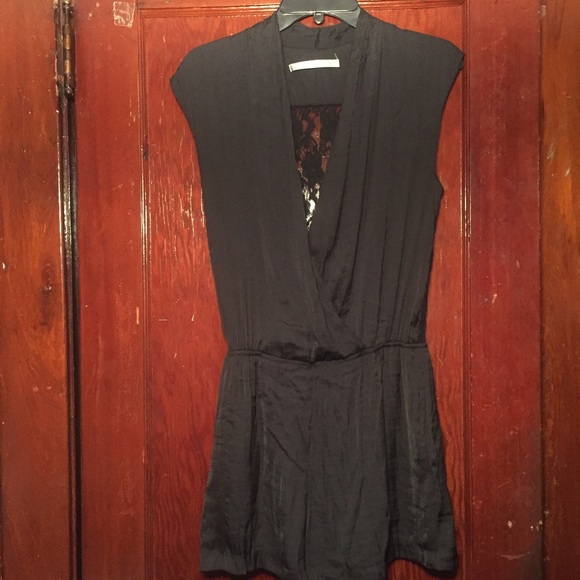 Zara- Trafaluc Black Short Jumpsuit