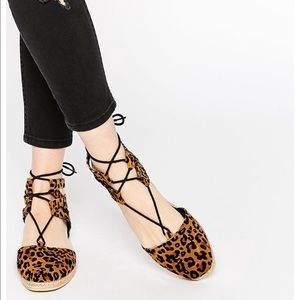 Asos Leopard Espadrilles