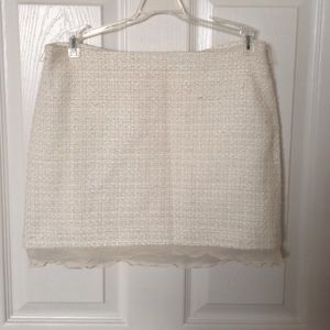 White skirt