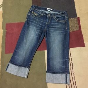 Maurice's denim capris