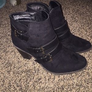 Black booties