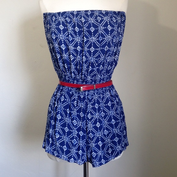 Blue F21 romper CUTE!!