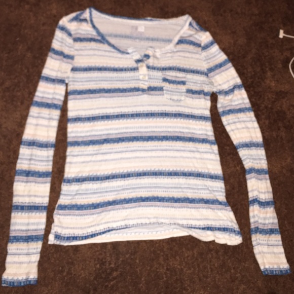 long sleeve pocket tee - Picture 1 of 2