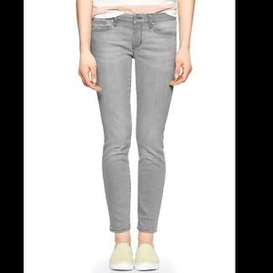 GAP 1969 always skinny gray jeans