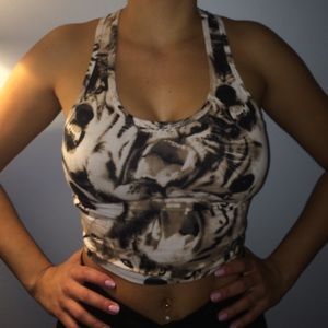 lions & tigers & bears..SO CUTE crop top