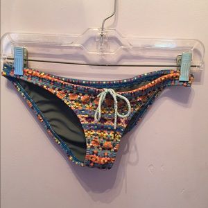 Athletic bathing suit bottoms