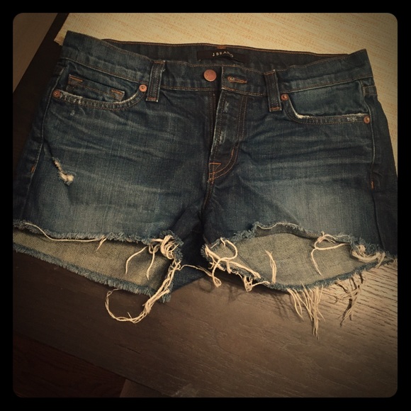 J Brand Denim Shorts Cutoffs 27