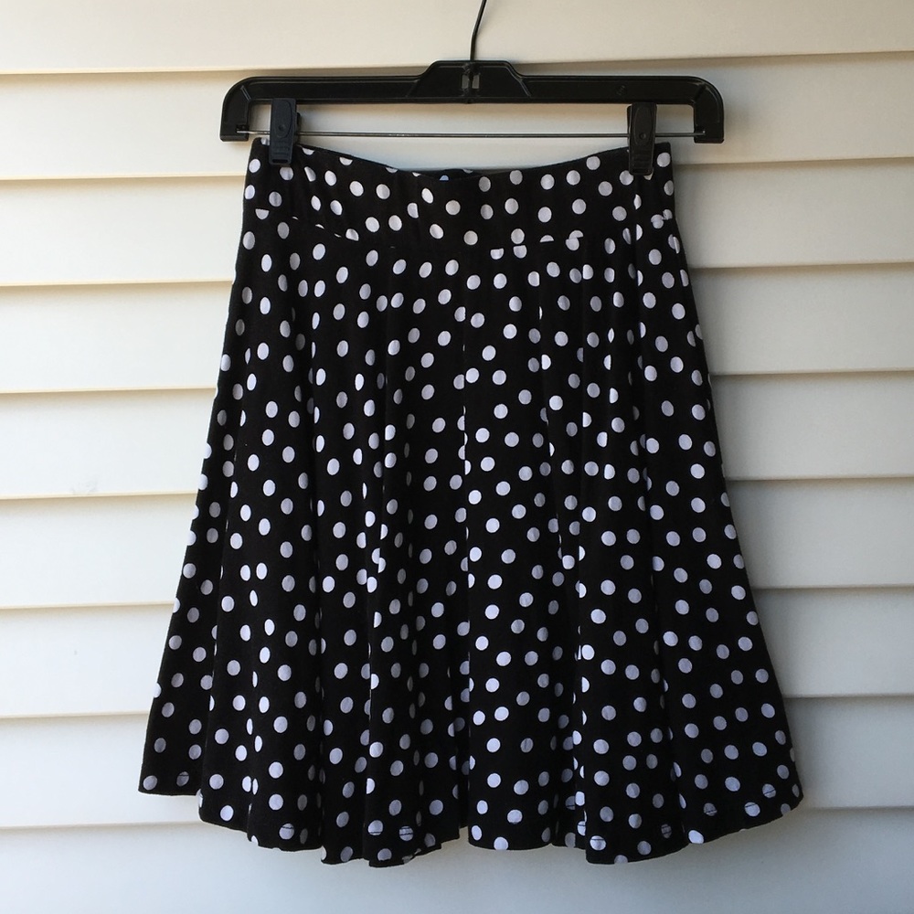 Polka Dot Skater Skirt