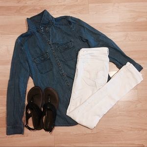 Nordstrom Denim Button Up🍃