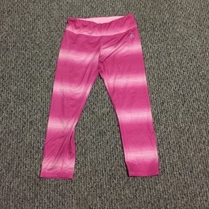 Pink workout pants