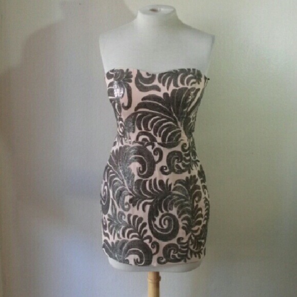 Sequin mini dress