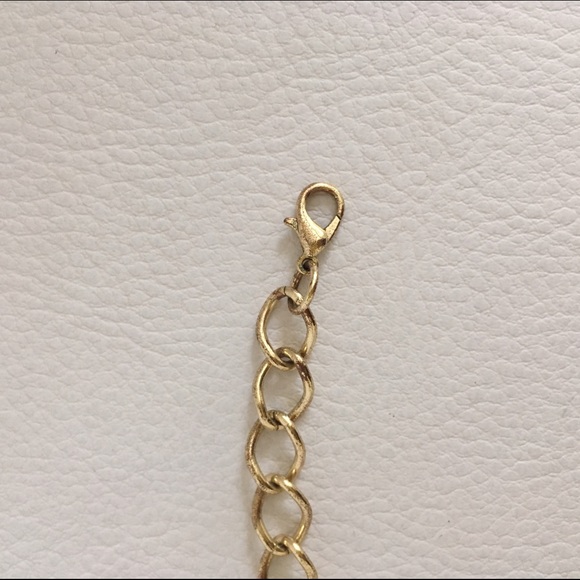 Gold collar necklace Arden b - Picture 3 of 4