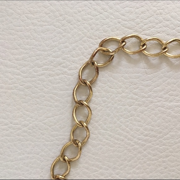 Gold collar necklace Arden b - Picture 4 of 4