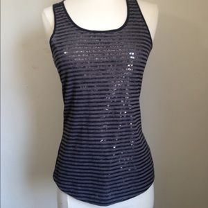 The Limited front sequined tank
