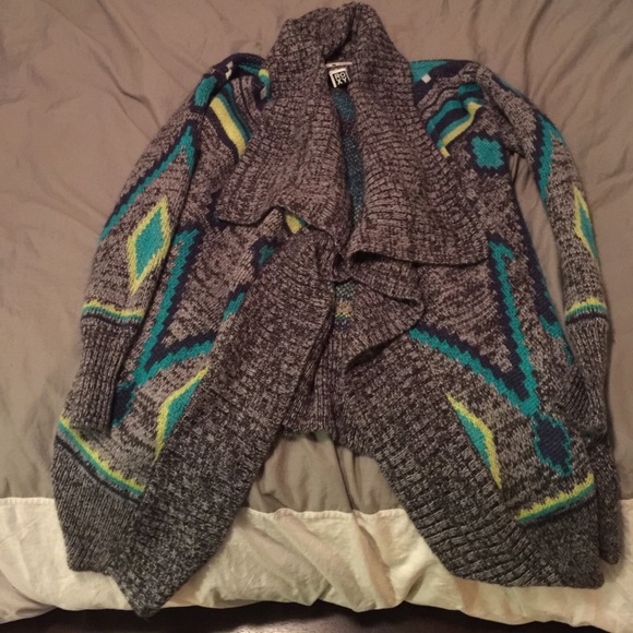 Roxy open front cardigan sweater