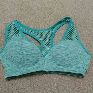 Pink VS Seamless Push Up Sports Bra