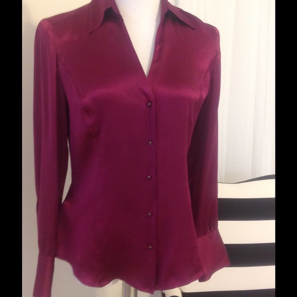 Ann Taylor silk blouse size 6 . New with tags.