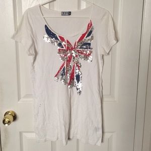 White t-shirt dress