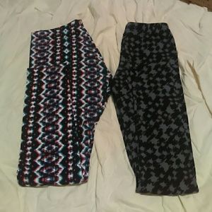 Patterned leggings xs