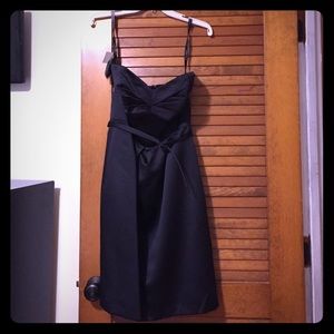 Beautiful black Alfred Angelo bridesmaid dress