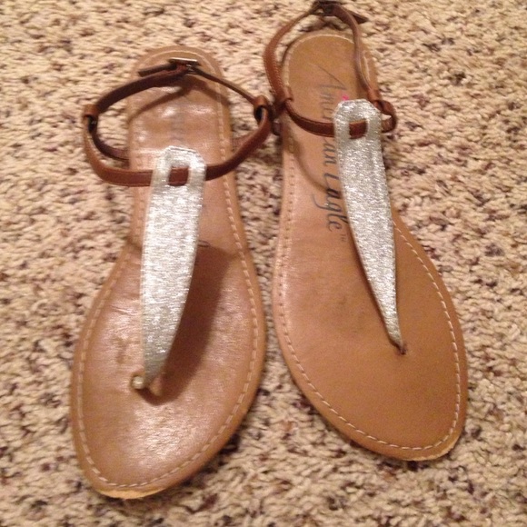American Eagle by Payless Shoes - Silver sparkle sandals