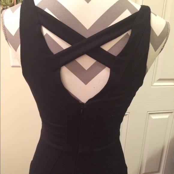 Sold bundle @kellyrhianne Express black sexy dress - Picture 3 of 4