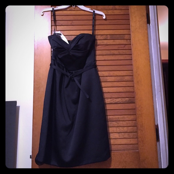 Beautiful black Alfred Angelo bridesmaid dress