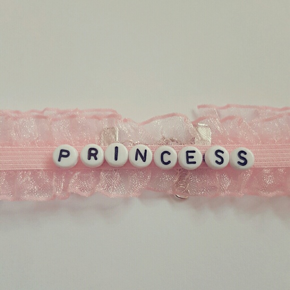 Kawaii Pastel Pink Princess Choker