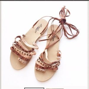 Lucky Brand strappy sandals