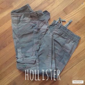 Hollister camo capris!