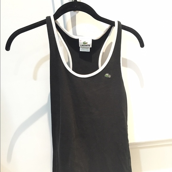 LACOSTE BLACK TANK