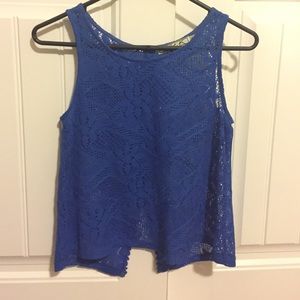 Chloe K blue tank
