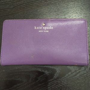 Kate Spade saffiano leather wallet