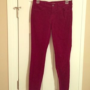 LOFT super skinny cords