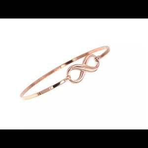 .925 Sterling Silver Infinity  Woman's Bracelet