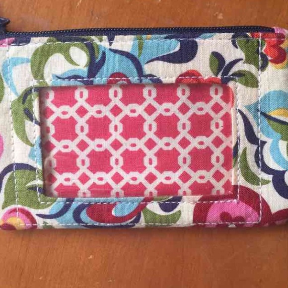 Vera Bradley coin and license holder