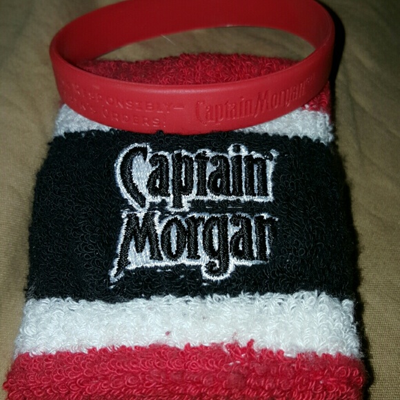 Captain Morgan Sweat Band & Bracelet