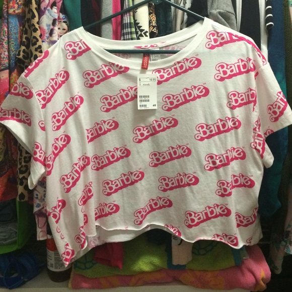H&M "Barbie" Crop Top